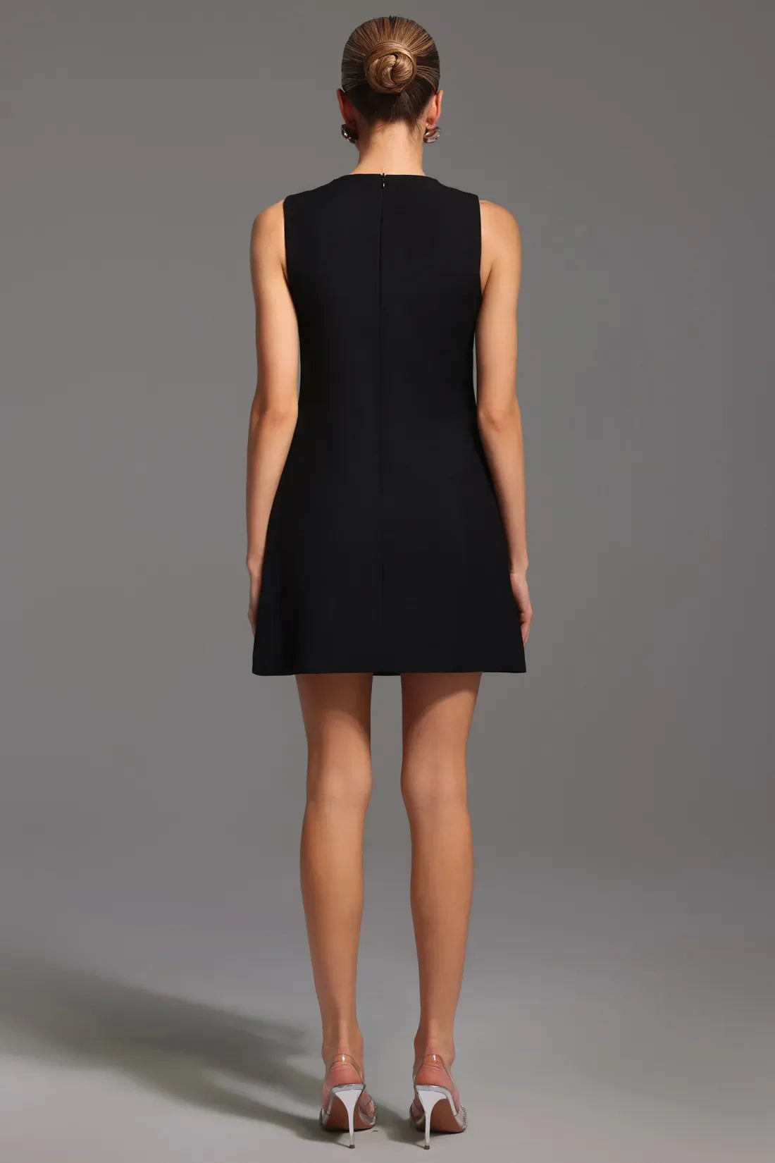 Emmeline Sleeveless Diamond Mini Dress