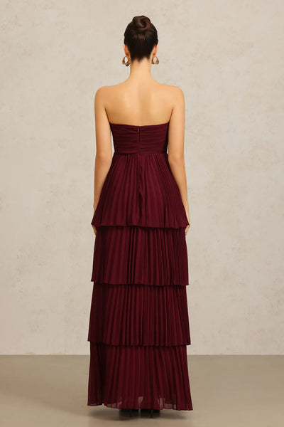 Corset-Free Tiered Long Dress
