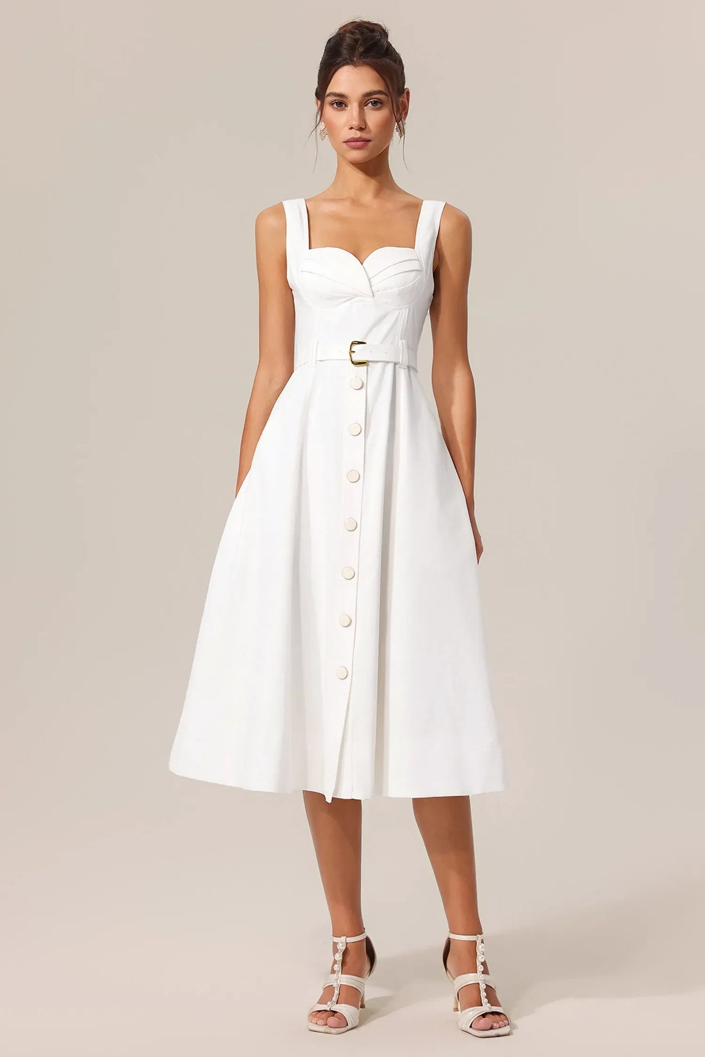 Jalila Halter Midi Dress