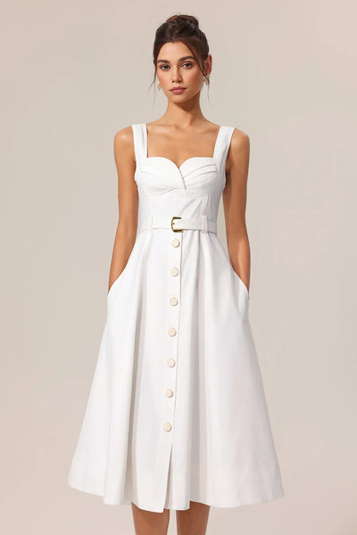 Jalila Halter Midi Dress