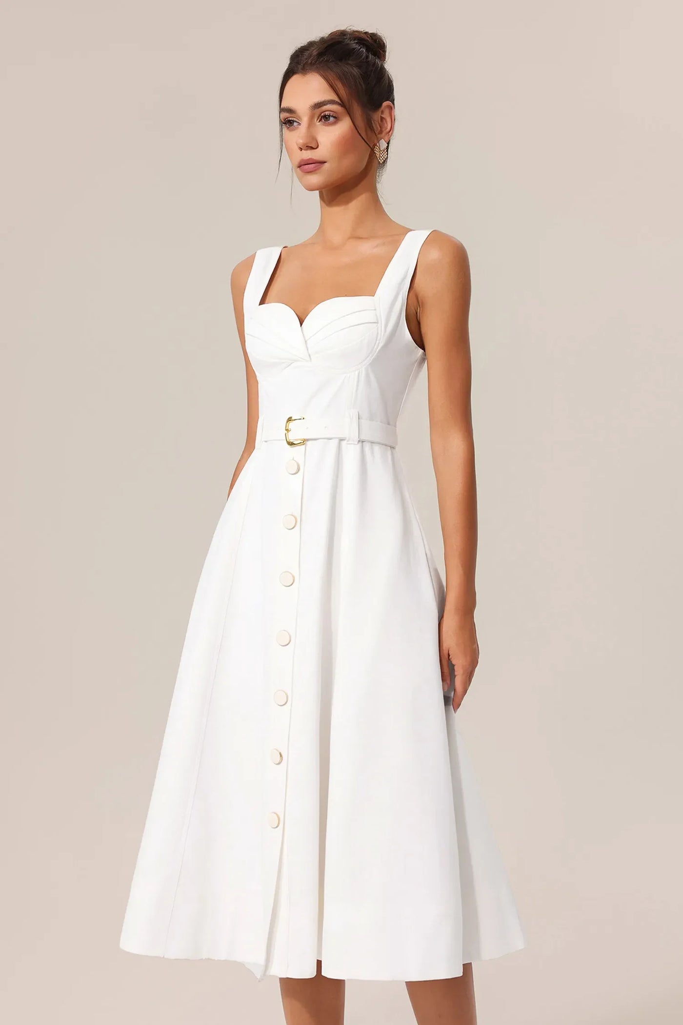 Jalila Halter Midi Dress
