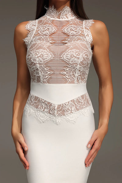 Penpe Lace Strap Mini Dress