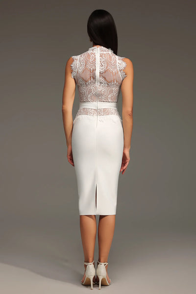 Penpe Lace Strap Mini Dress