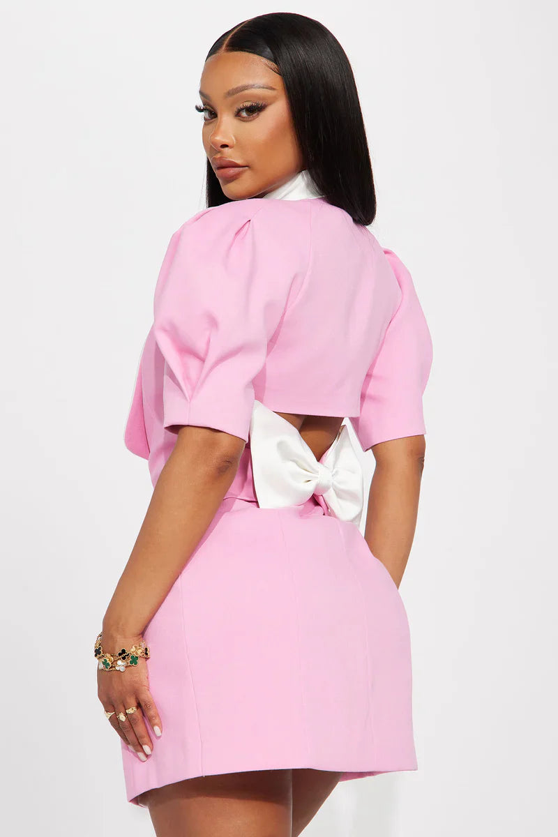 Audrey Blazer Mini Dress
