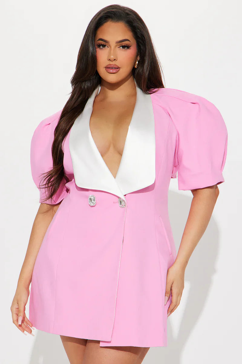 Audrey Blazer Mini Dress