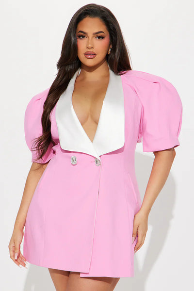 Audrey Blazer Mini Dress