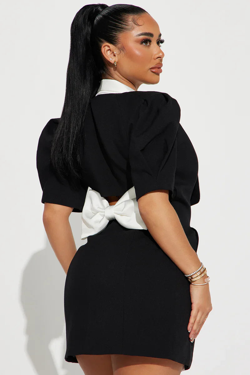 Audrey Blazer Mini Dress