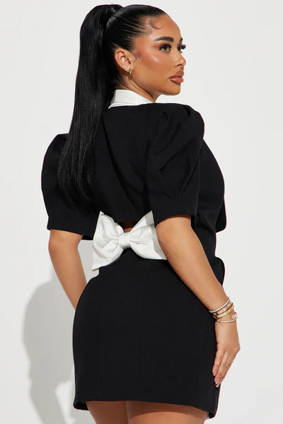 Audrey Blazer Mini Dress