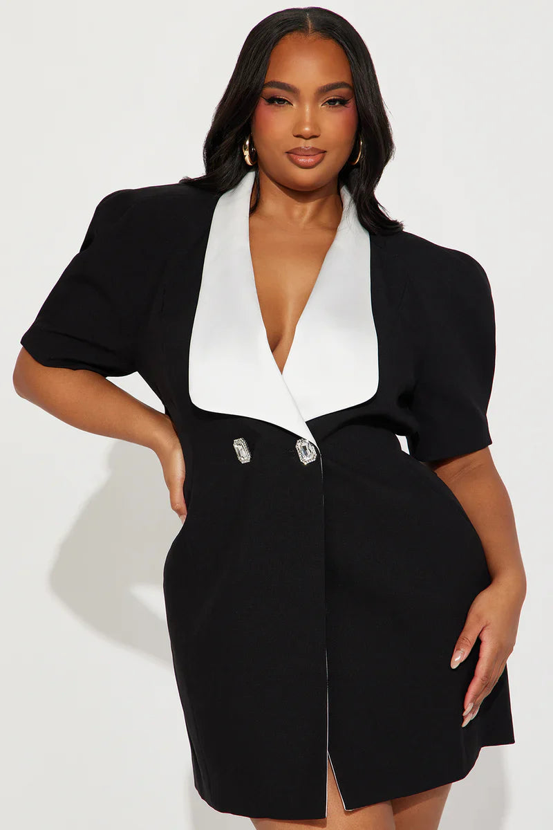 Audrey Blazer Mini Dress