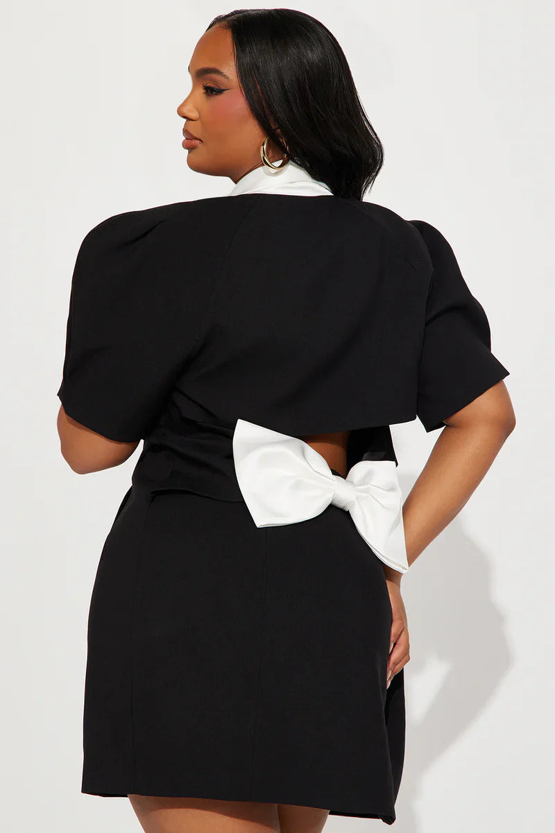 Audrey Blazer Mini Dress