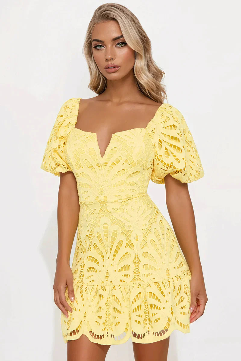 Karlie Lace Mini Dress
