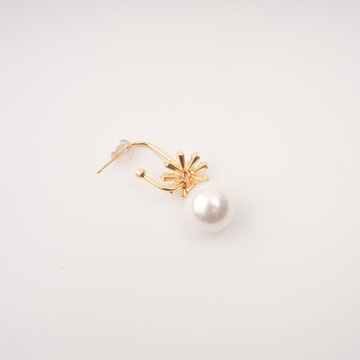 Kate Crystal Decorated Pearl Earrings