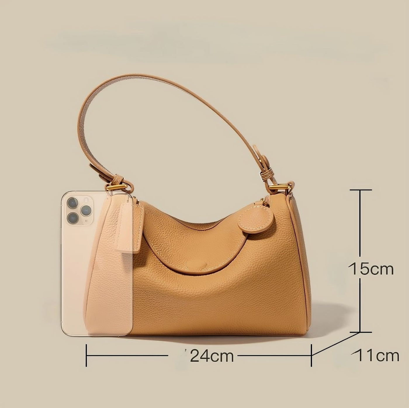Petite Hobo Luxe Bag | Comfortable and Elegant Look