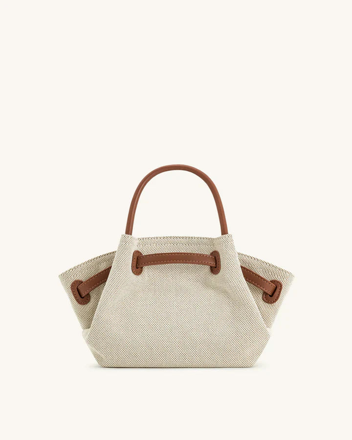 JW PEI Hana Mini Tote Brown Bag | Elegant & Spacious Design