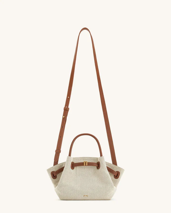 JW PEI Hana Mini Tote Brown Bag | Elegant & Spacious Design