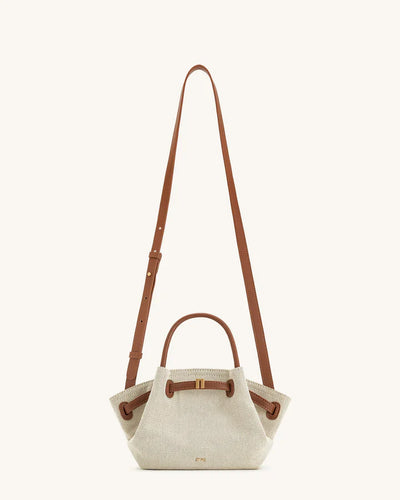 JW PEI Hana Mini Tote Brown Bag | Elegant & Spacious Design