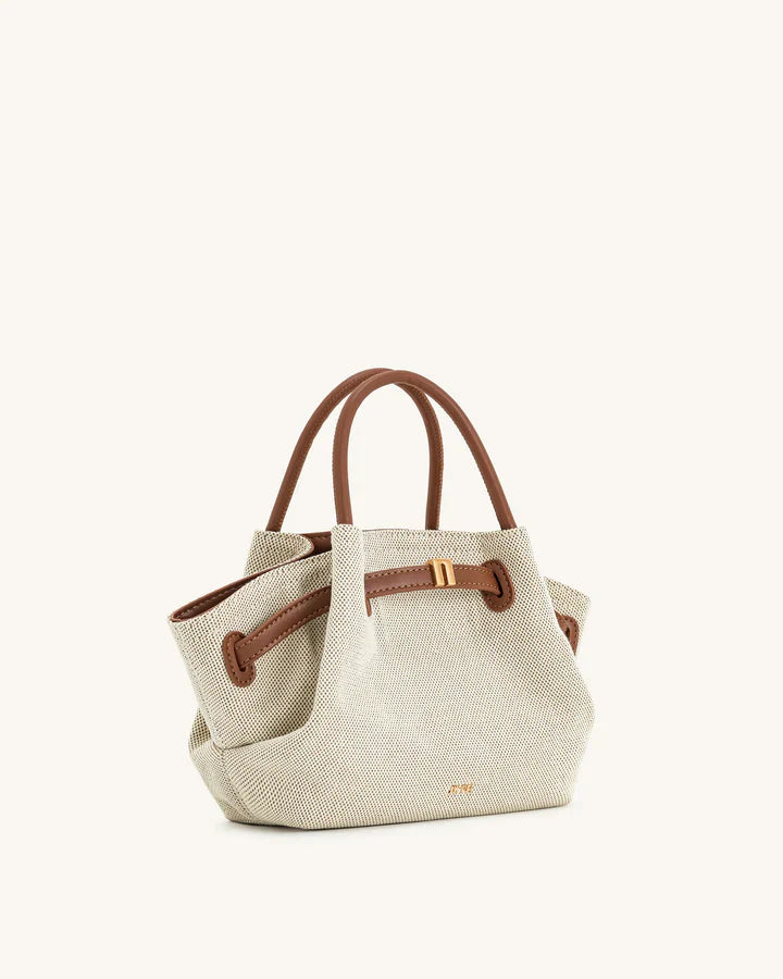 JW PEI Hana Mini Tote Brown Bag | Elegant & Spacious Design