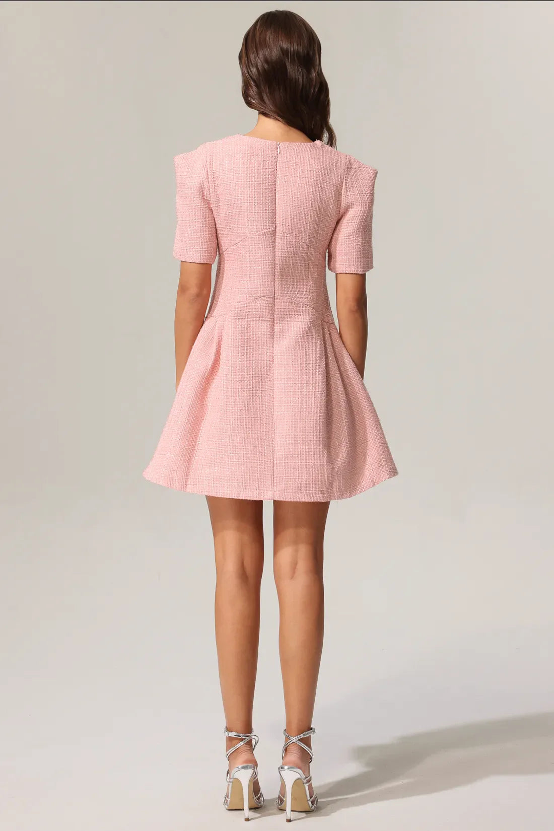 Didu V-Neck Short Sleeve Mini Dress