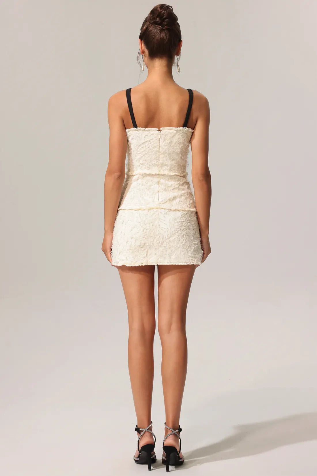 Emilia Strapless Ruffled Mini Dress