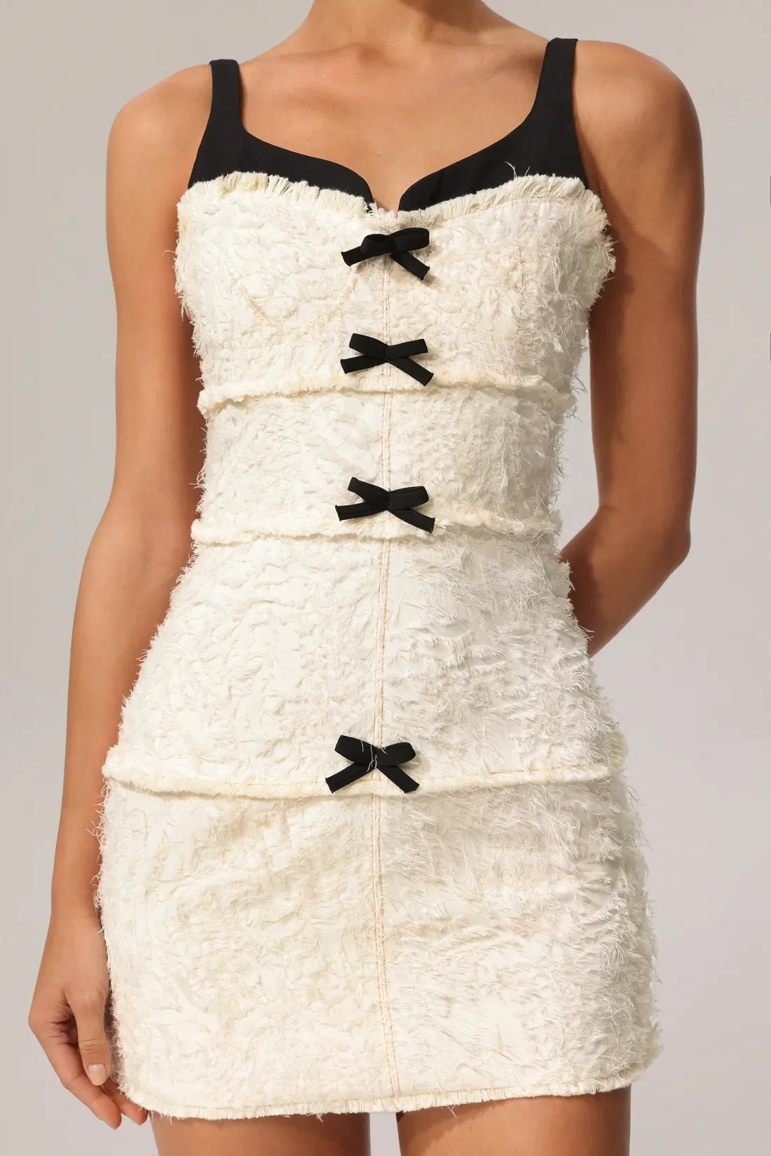 Emilia Strapless Ruffled Mini Dress