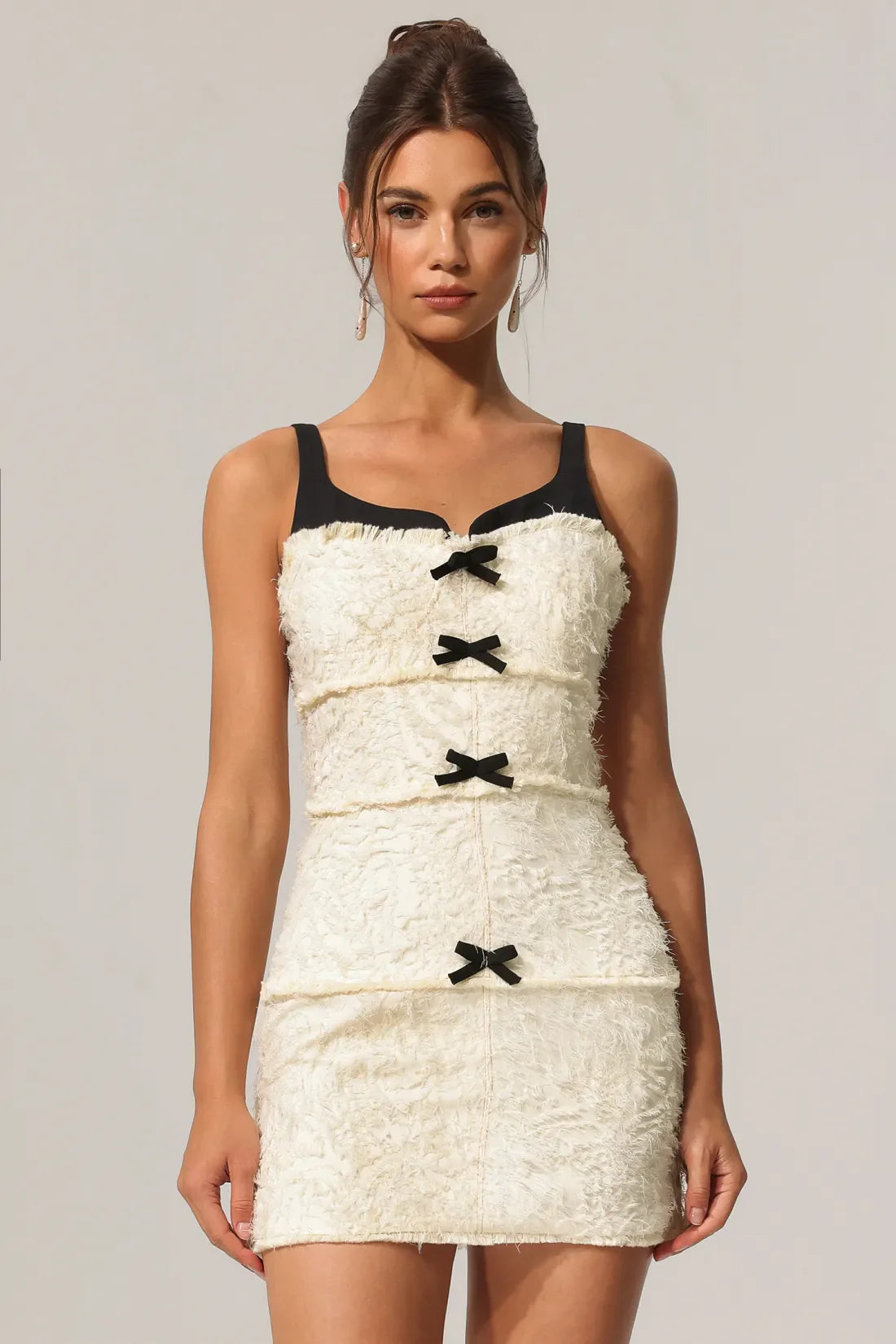 Emilia Strapless Ruffled Mini Dress