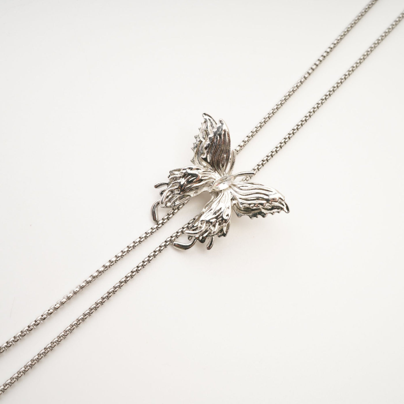 Priscille Adjustable Butterfly Necklace