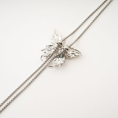 Priscille Adjustable Butterfly Necklace