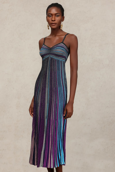 Scala Long Dress with Halter Neck