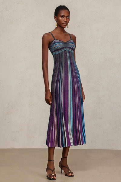 Scala Long Dress with Halter Neck
