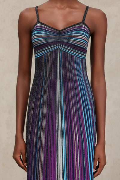 Scala Long Dress with Halter Neck