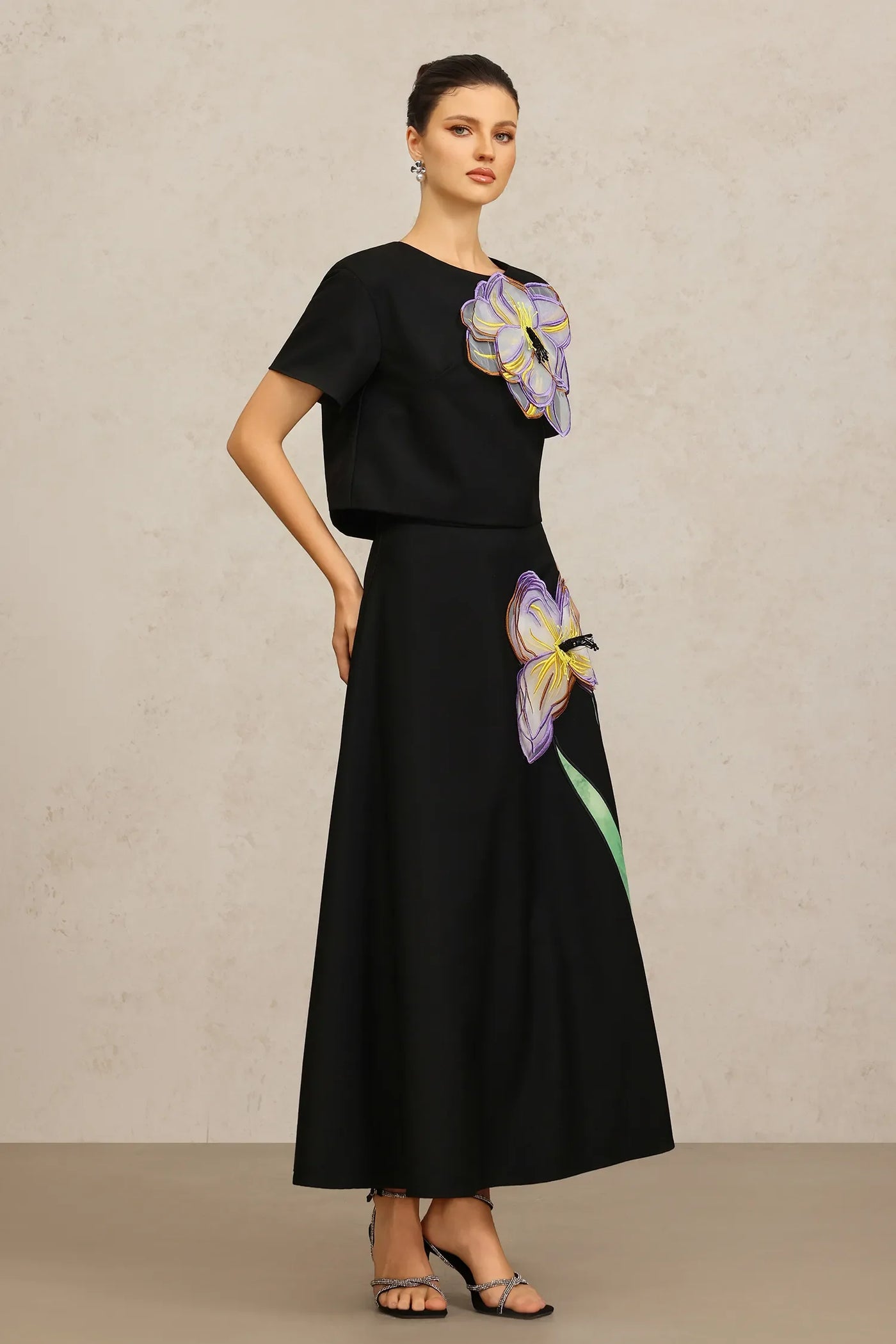 Nomi Tops and Skirt Two-Piece Set