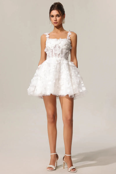Lali Sleeveless Floral Mini Dress