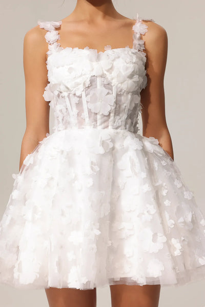Lali Sleeveless Floral Mini Dress