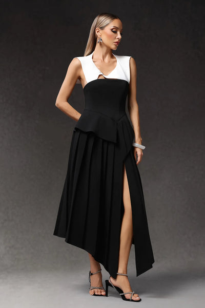 Veronic Hollow Out Long Dress