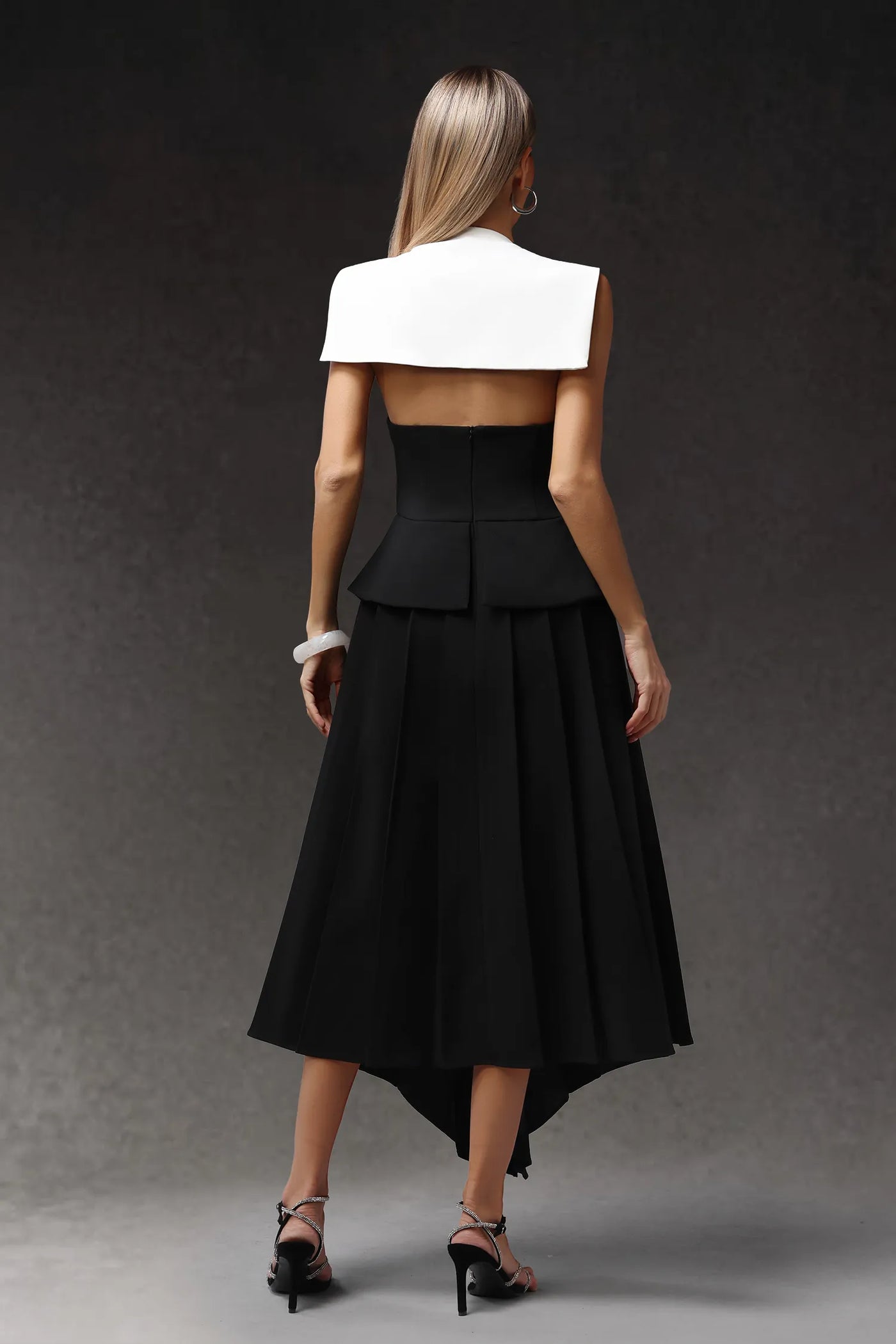Veronic Hollow Out Long Dress