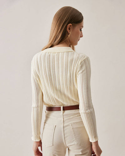 Knitted Pattern Cardigan