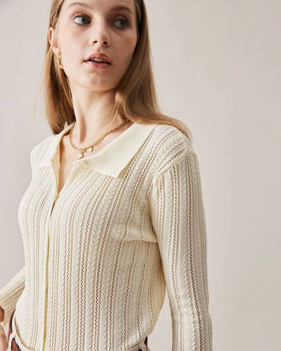 Knitted Pattern Cardigan