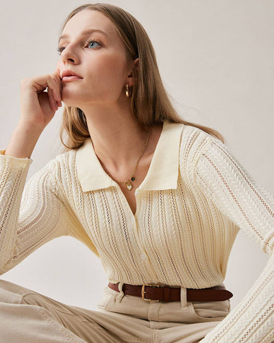 Knitted Pattern Cardigan