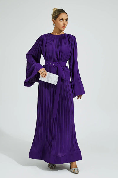 Gaskell Mor Belted Ruffled Set