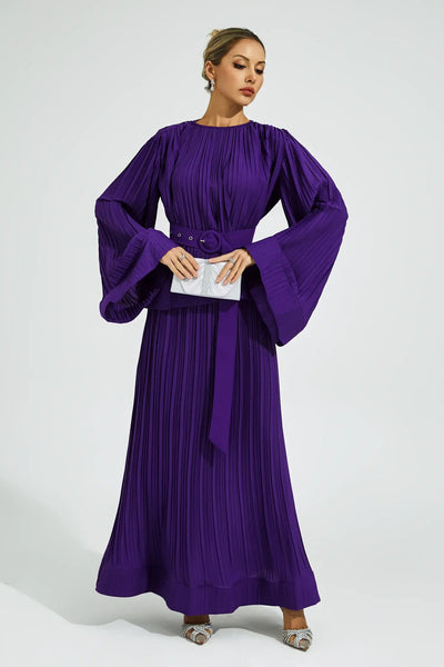 Gaskell Mor Belted Ruffled Set