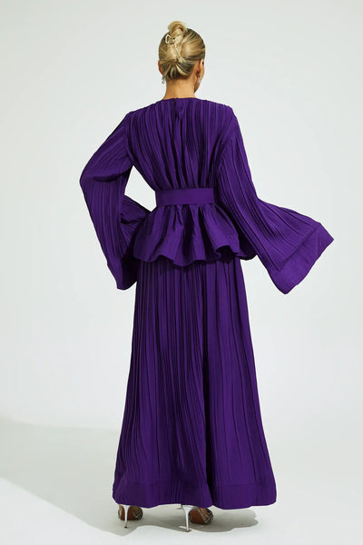 Gaskell Mor Belted Ruffled Set