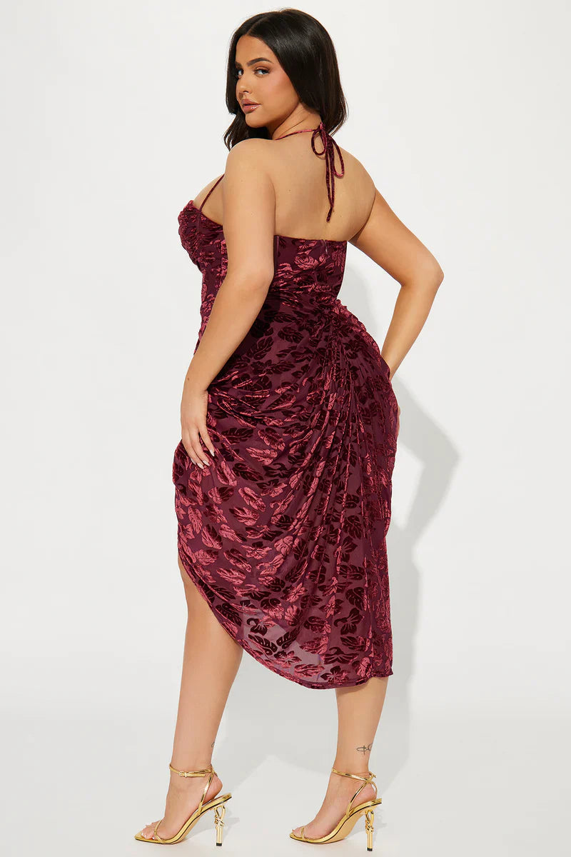 Velvet Maxi Dress