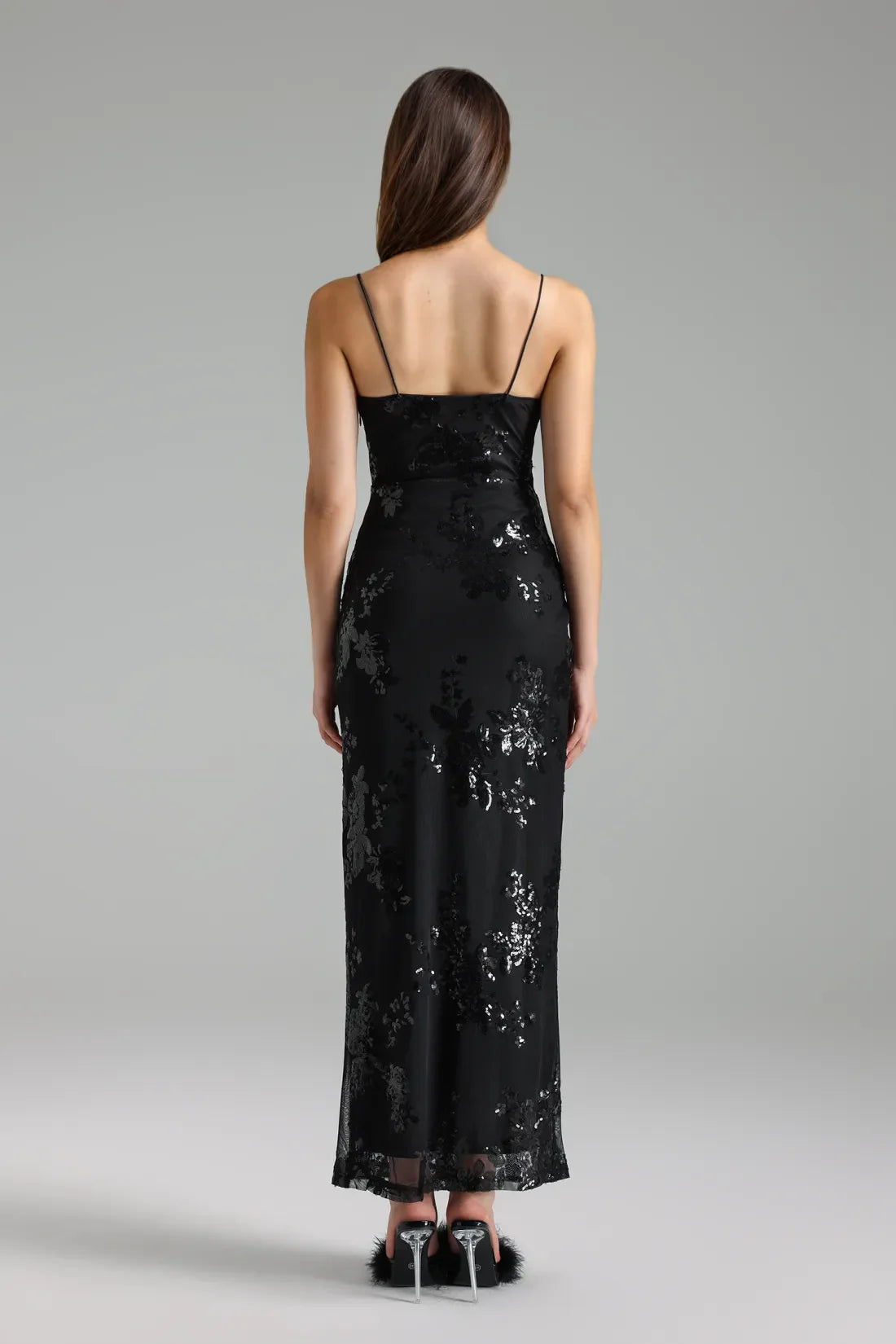 Jaylee Strapless High Split Long Dress