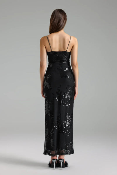 Jaylee Strapless High Split Long Dress