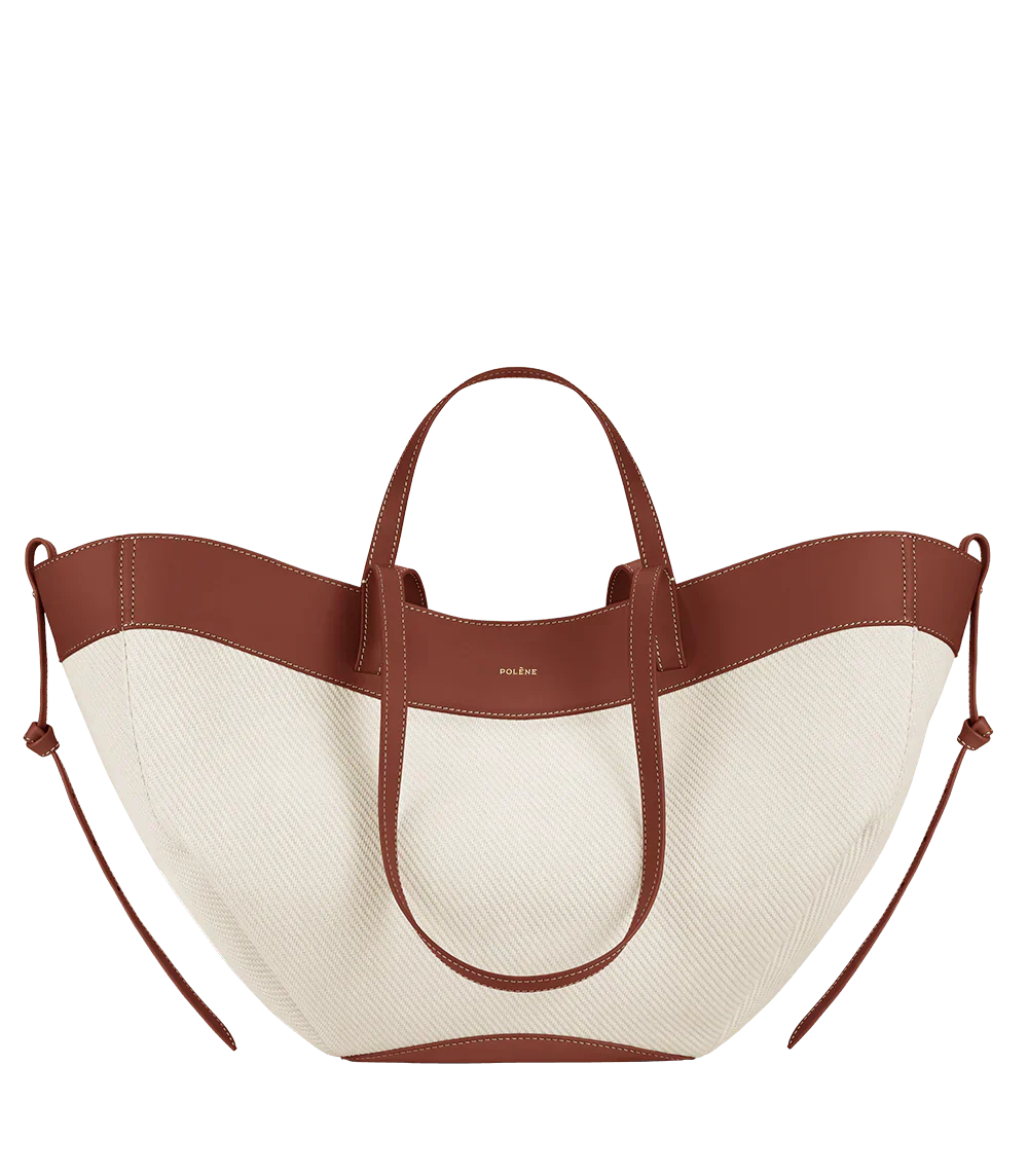 Polene Genuine Leather Bag | Elegant & Spacious Design